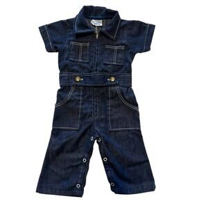 Denim Kids One Piece Bodysuit
